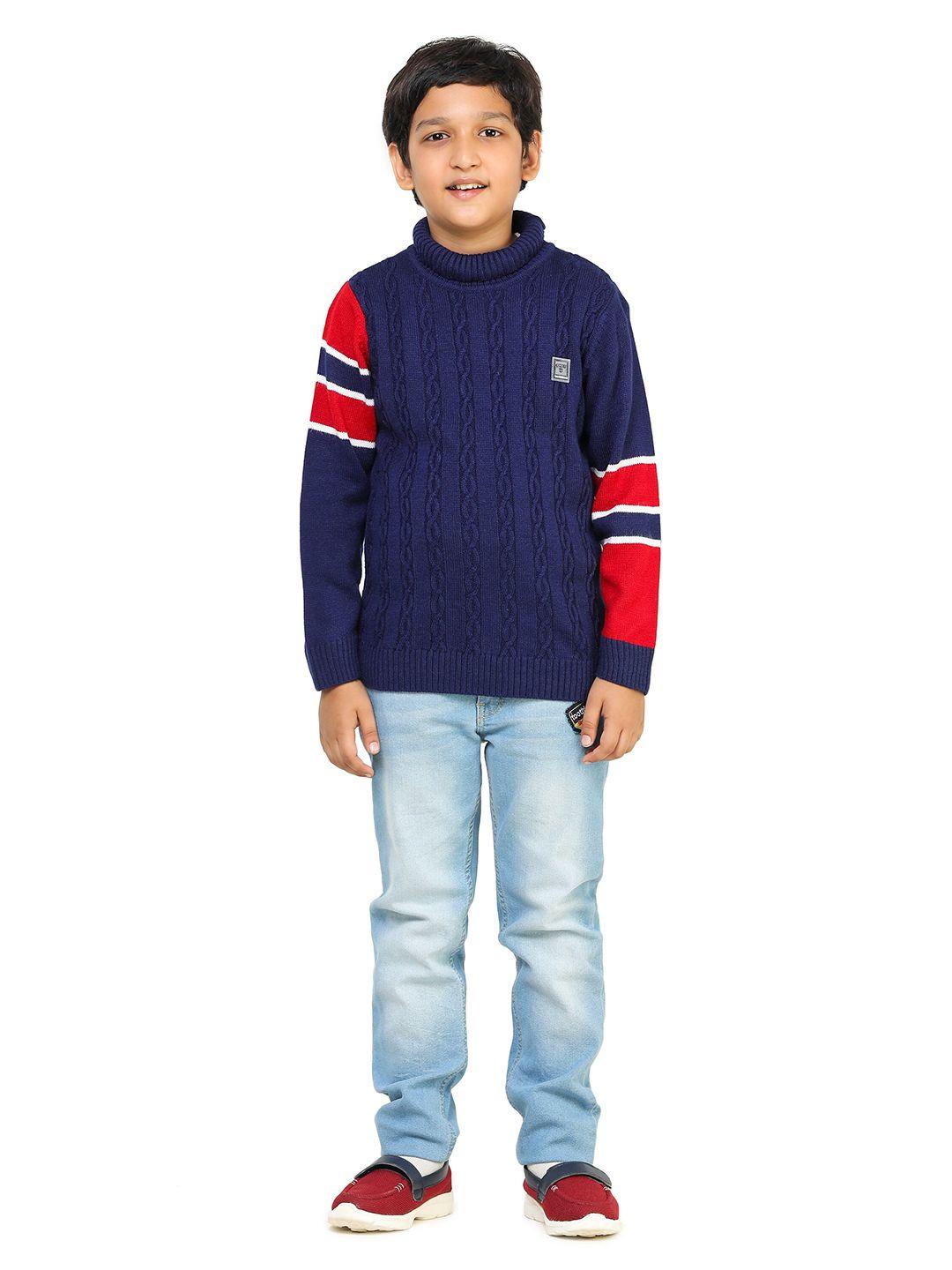 toothless boys blue pullover sweater