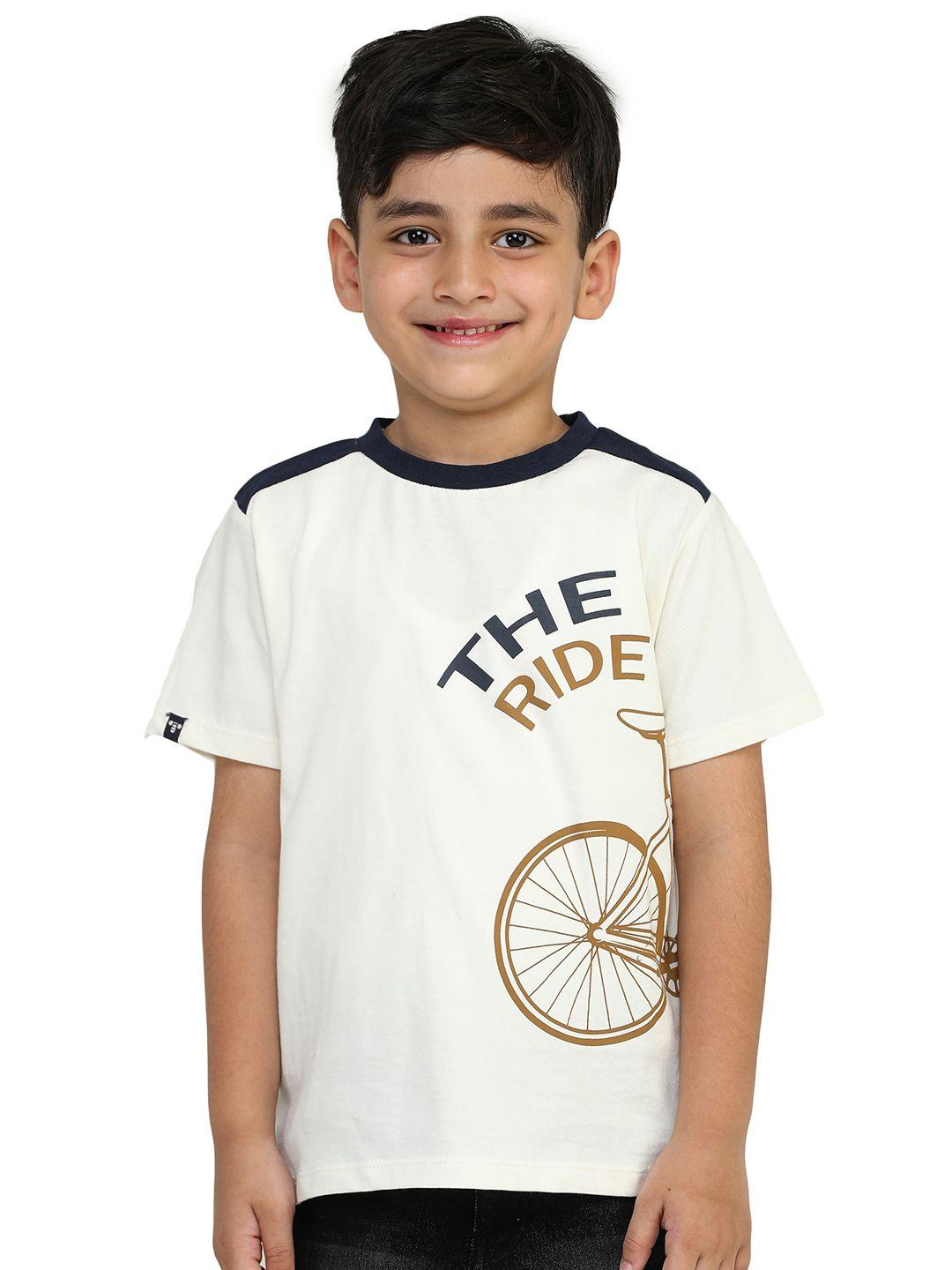 toothless boys graphic printed round neck cotton t-shirt