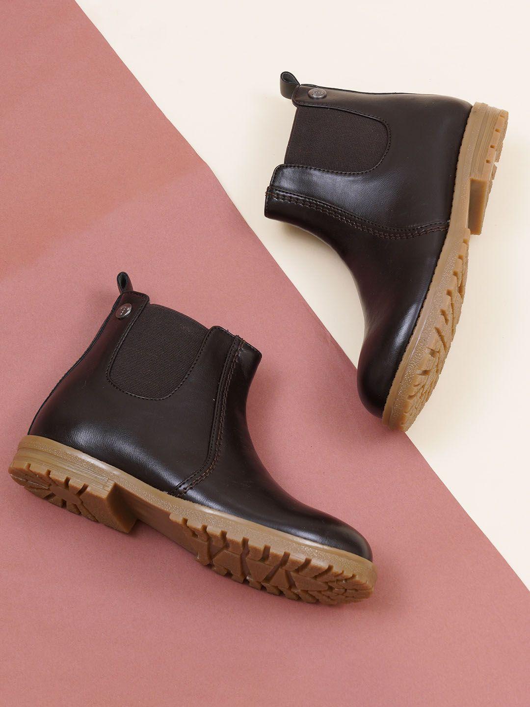 toothless boys mid-top chelsea boots