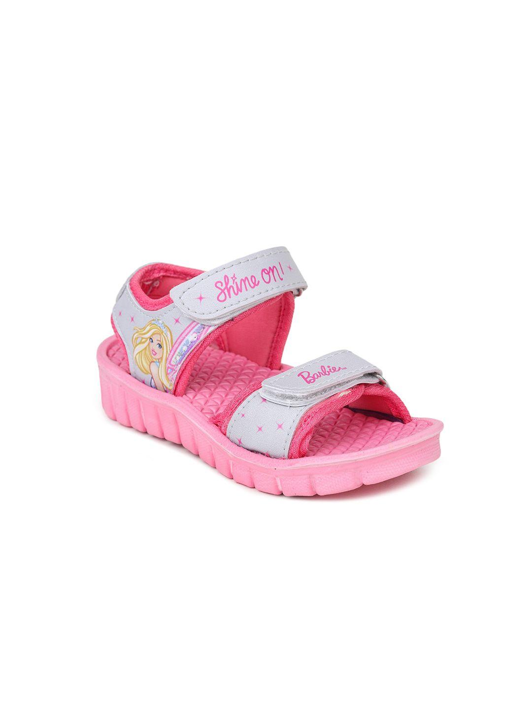 toothless girls barbie printed sports sandals