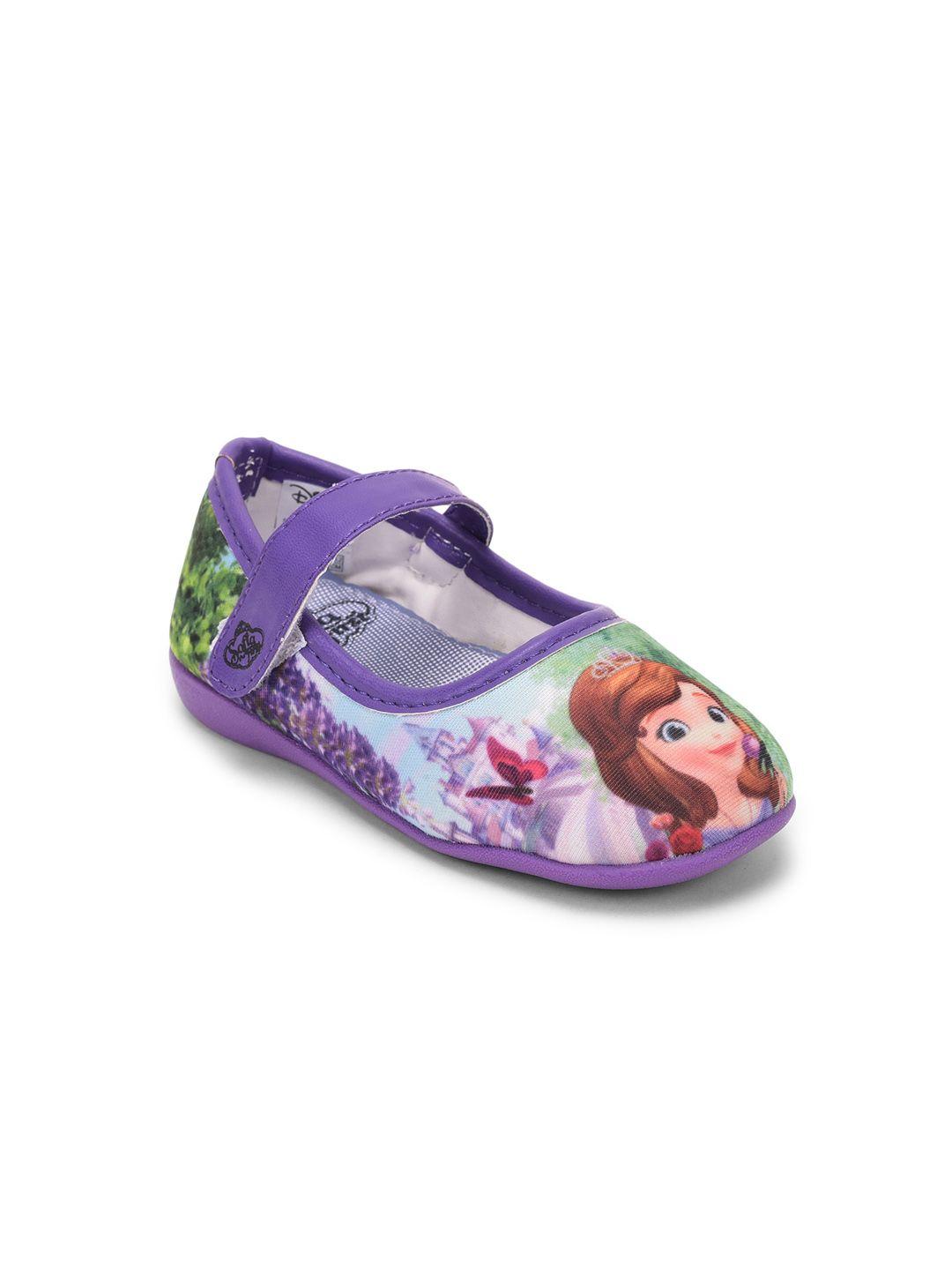 toothless girls printed ballerinas flats