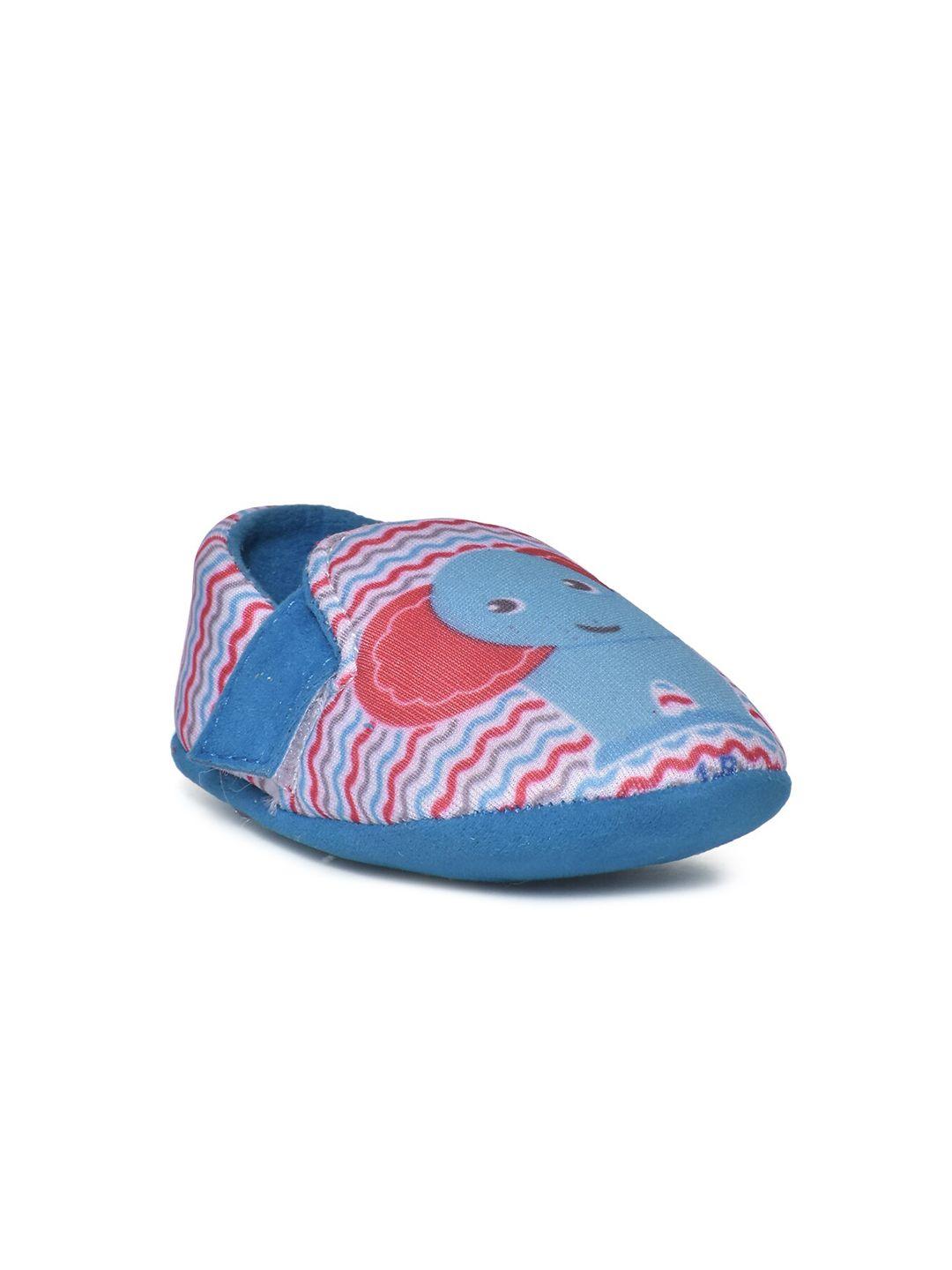 toothless infants kids blue printed bootie
