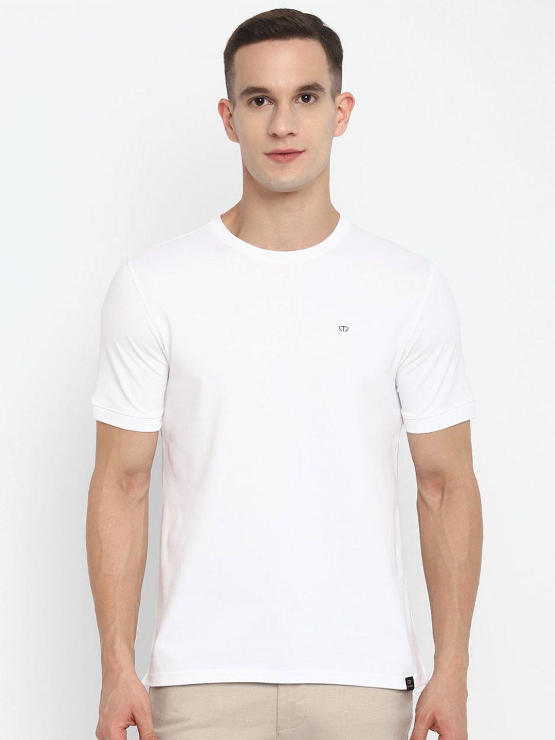 top brass round neck cotton t-shirt