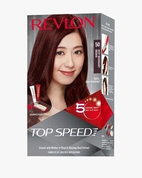 top speed hair color woman-natural mahogany brown 50