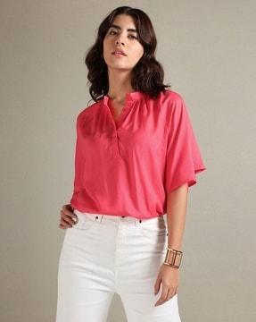 top with flutter sleeves