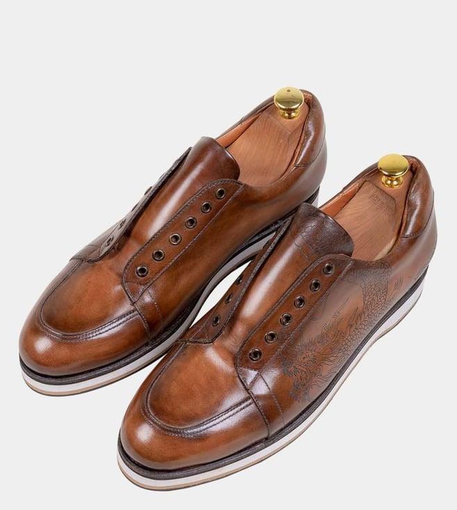 toramally draon brown sneakers
