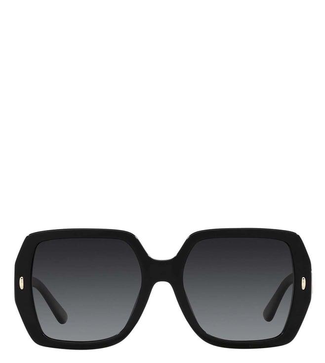 tory burch 0ty7191u1709t354 grey classic polarized square sunglasses for women
