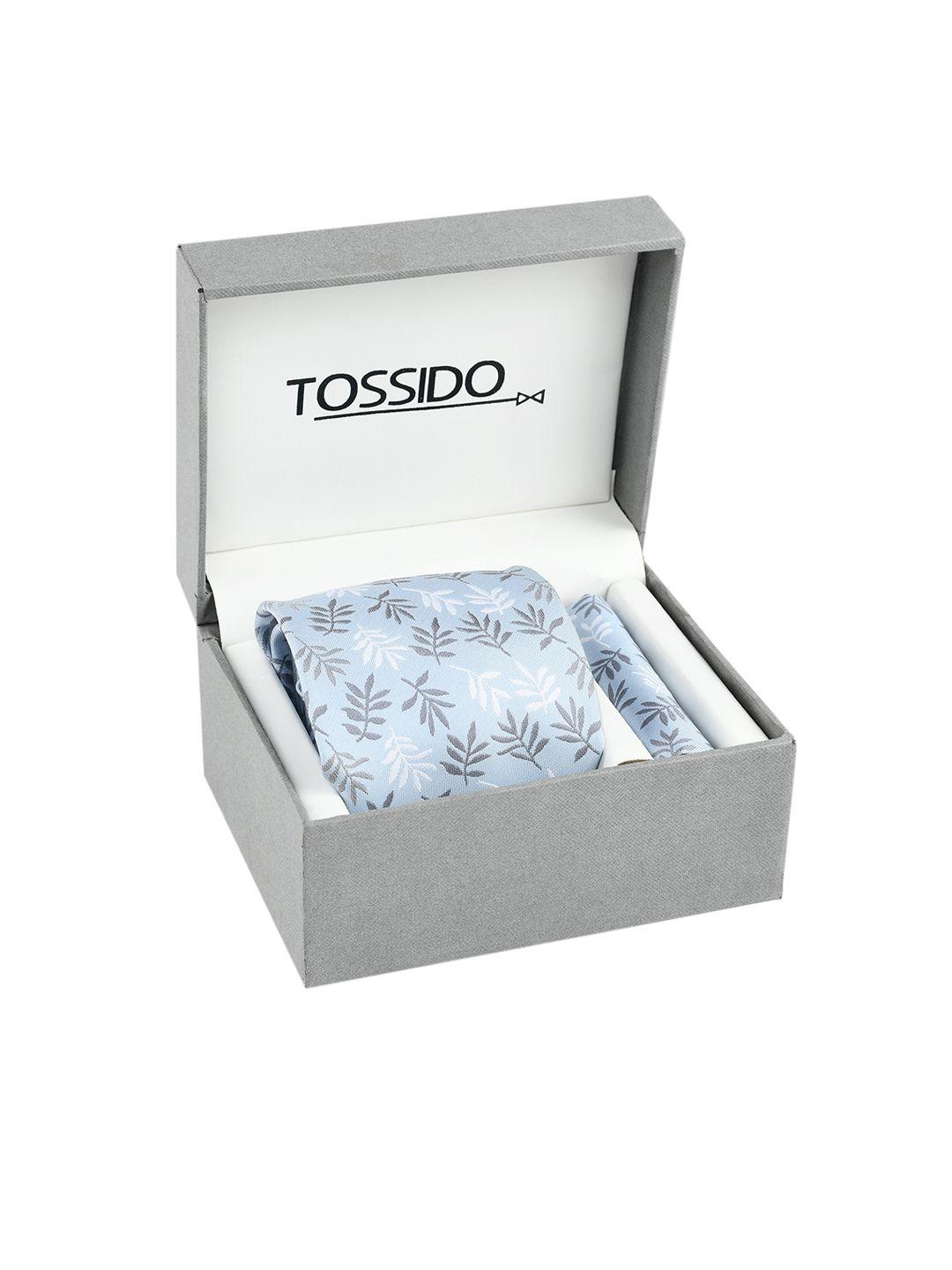 tossido men blue accessory gift set