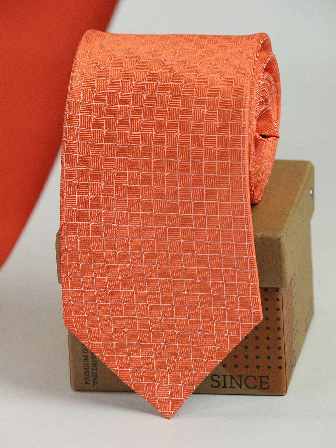tossido men woven design broad tie
