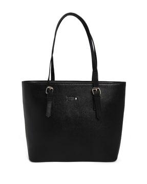 tote bag with buckle detail