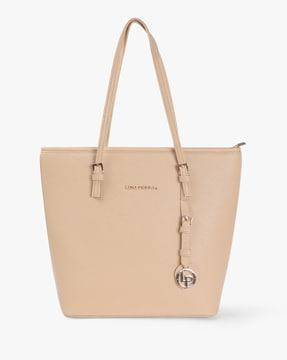 tote bag with buckle detail