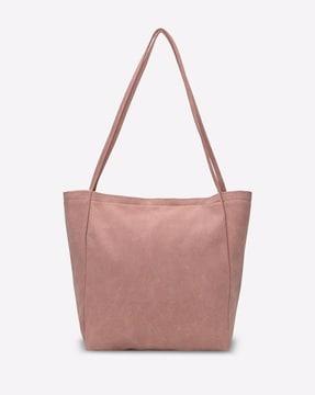tote bag with patch pocket