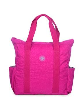 tote bag with side slip pockets