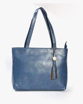 tote bag with tassel charm