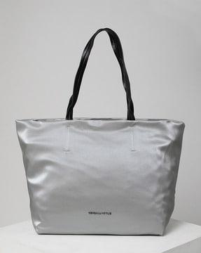 tote handbag with shoulder straps