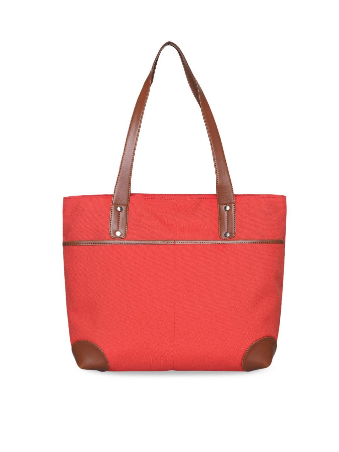 toteteca red oversized shopper tote bag