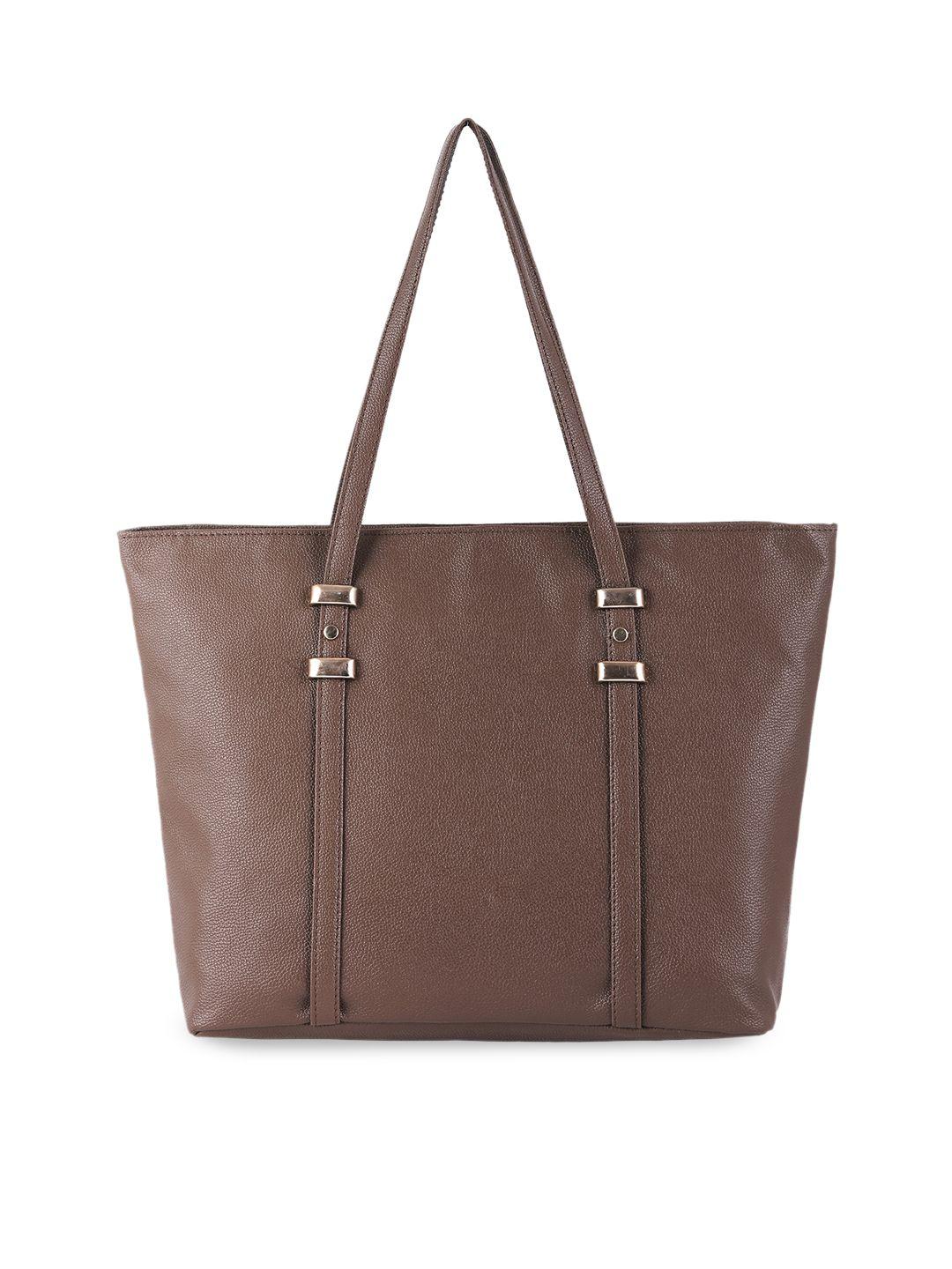 toteteca textured structured tote bag