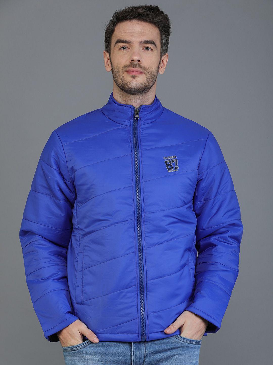 tqs mock collar windcheater and water resistant padded jacket