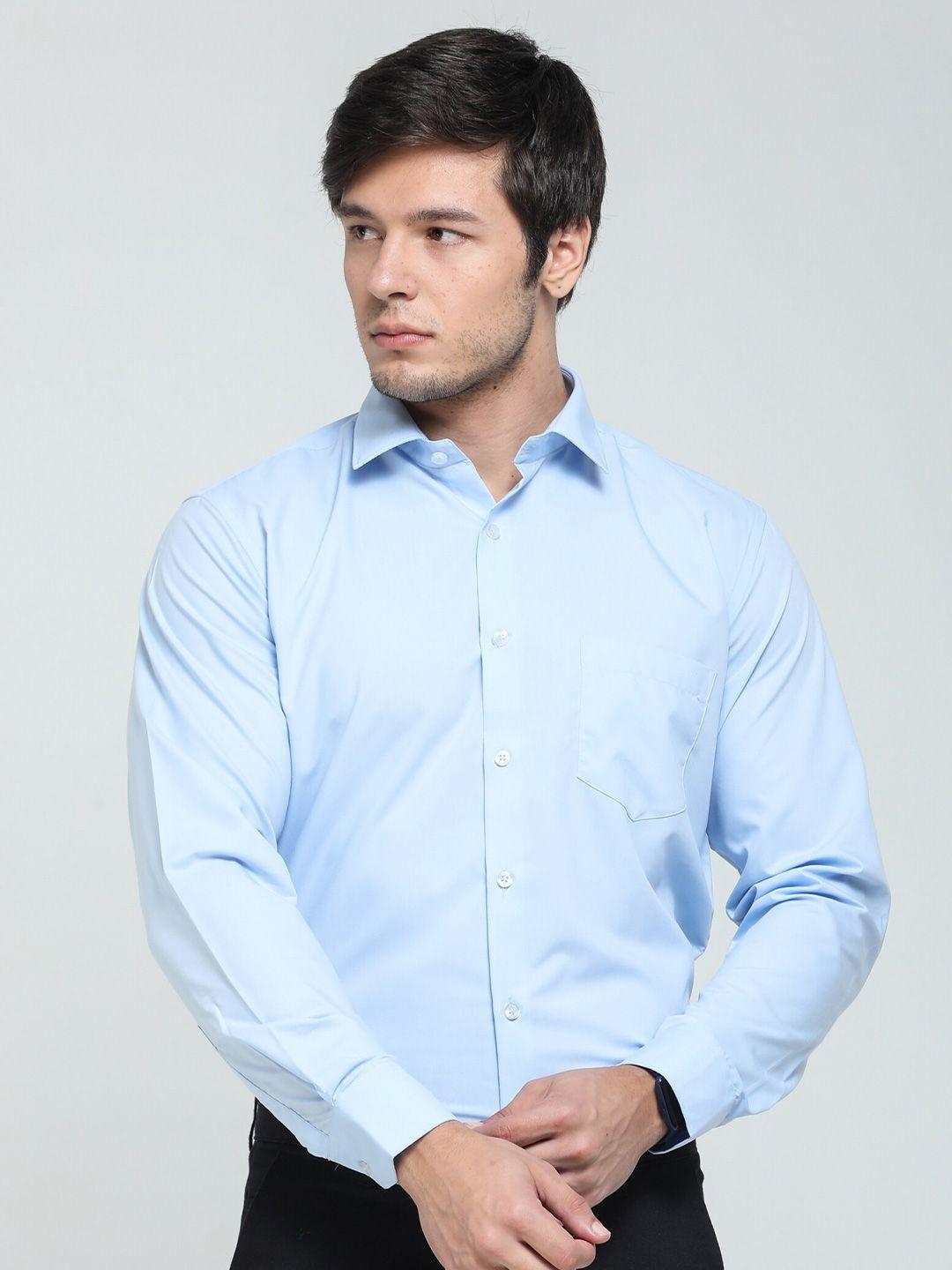 tqs spread collar cotton formal shirt