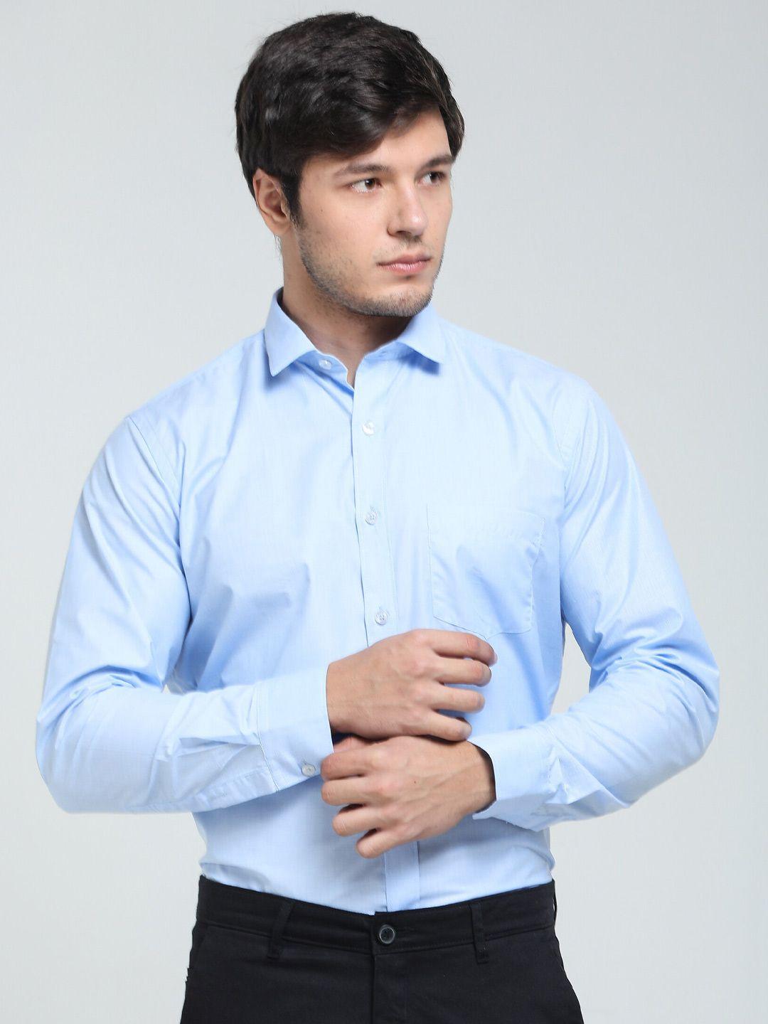 tqs spread collar cotton formal shirt