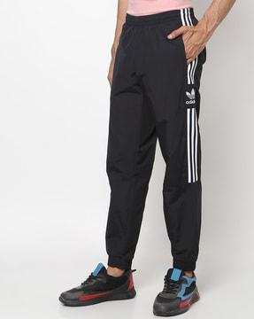 track pants with placement logo print