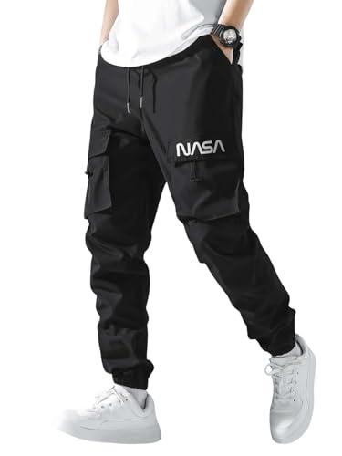 track pant for men || track pants || plain track pant (track-09-11) (l, black)