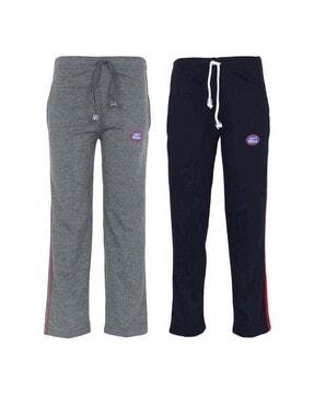 track pants with drawstring waist