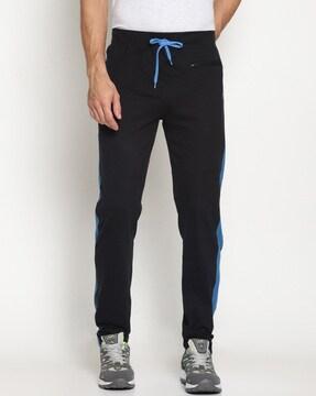 track pants with drawstring waist