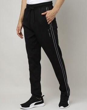 track pants with drawstring waist