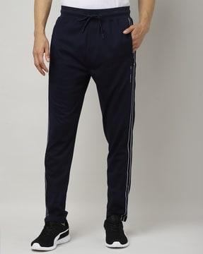 track pants with drawstring waist