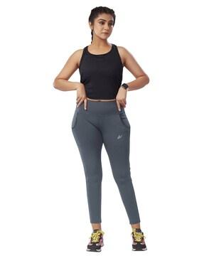 track pants with elasticated waist