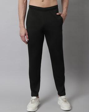 track pants with elasticated waistband