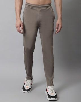 track pants with elasticated waistband