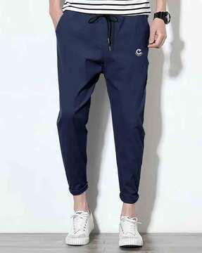 track pants with elasticated waistband