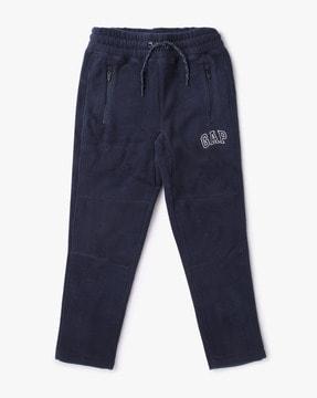 track pants with placement logo