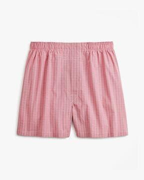traditional fit glen plaid boxers