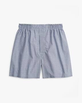 traditional fit glen plaid boxers