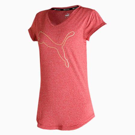 train favorite heather cat regular fit women's t-shirt