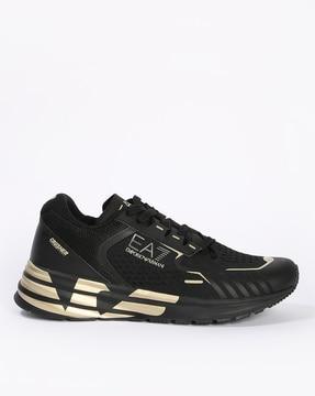 training contrast eagle logo sneakers