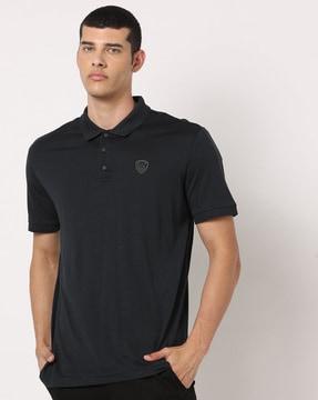 training cotton regular fit polo t-shirt