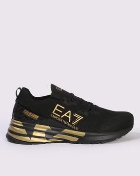 training lace-ups sneakers with eagle logo on side