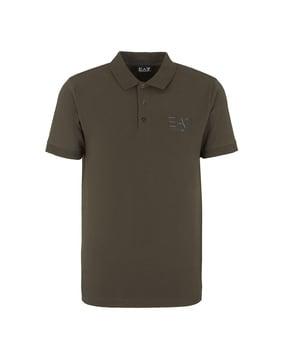 training polo t-shirt with placement logo print