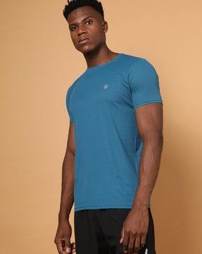 training slim fit crew-neck t-shirt