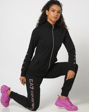 training zip-front sweatshirt