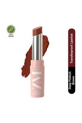 transfer proof power matte lipstick - 04 bare beauty