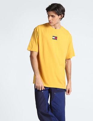 transitional organic cotton  logo badge t-shirt