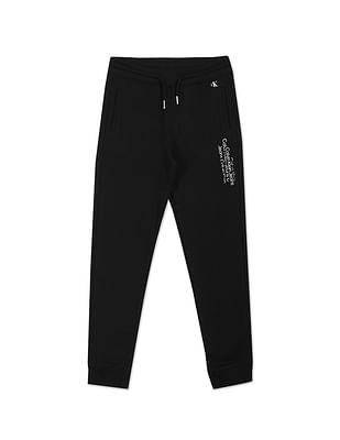 transitional organic cotton logo joggers