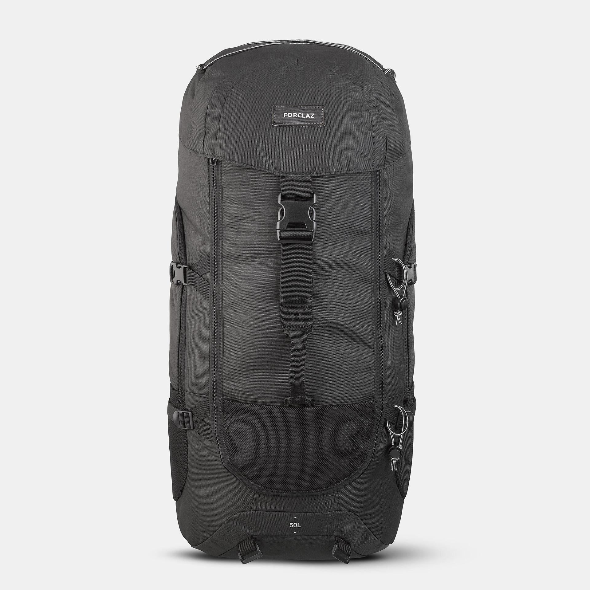 travel backpack 50l - travel100- black