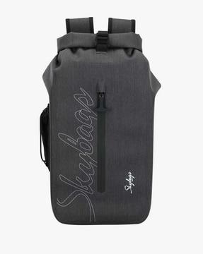 travel backpack with branding