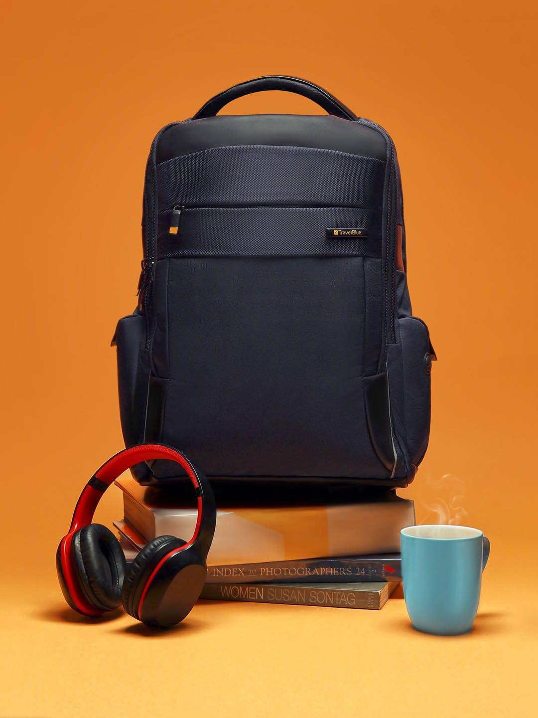 travel blue unisex 18 inch laptop backpack